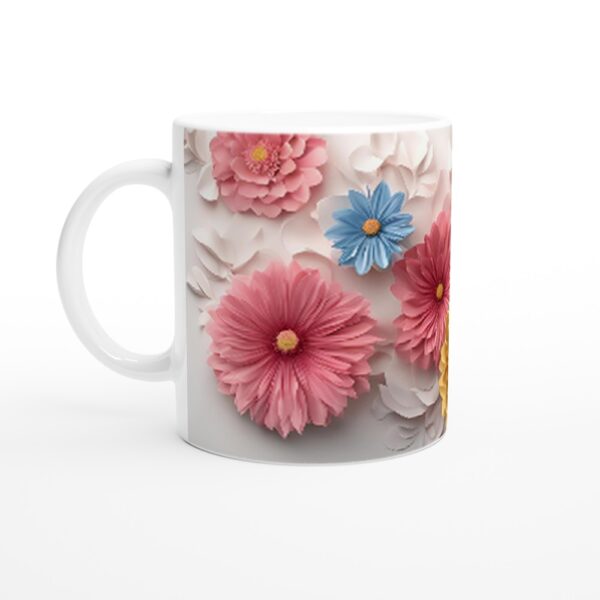 Pink, Blue and a Little Yellow - Mug